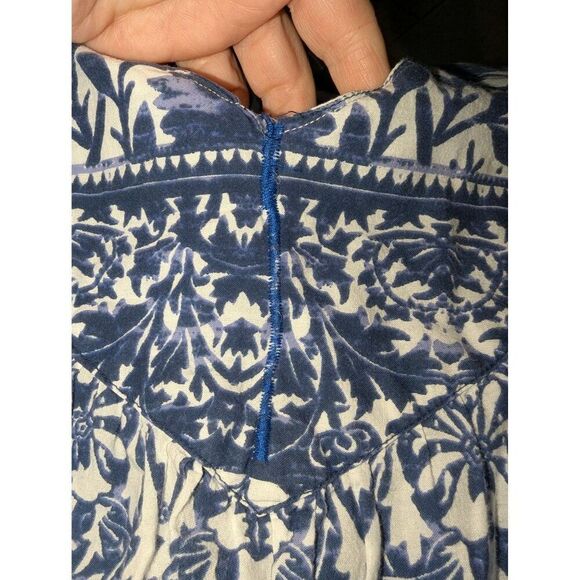 National Women's 1X Floral House Dress Nightgown Pullover Muumuu %100 Cotton - Picture 11 of 12